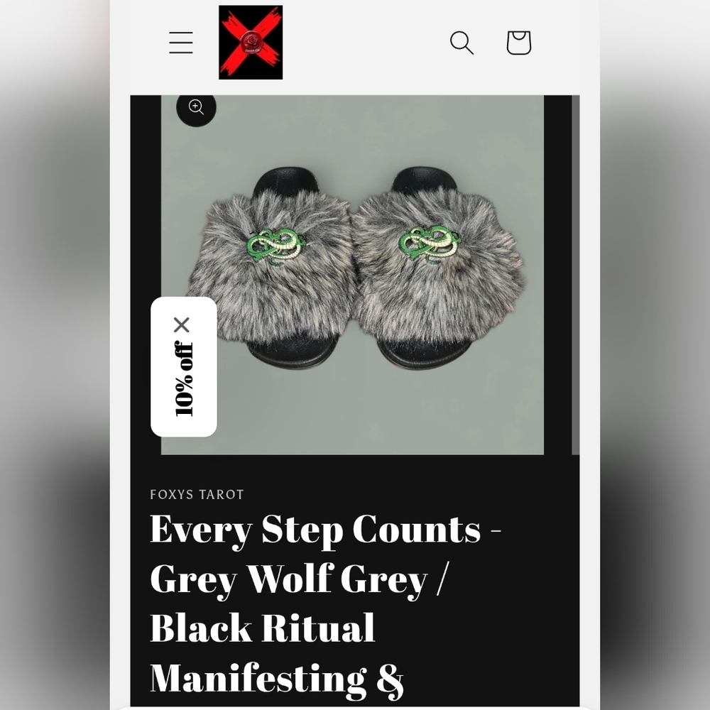 Every Step Counts - Wolf Greys Ritual Manifesting & Protection Activated